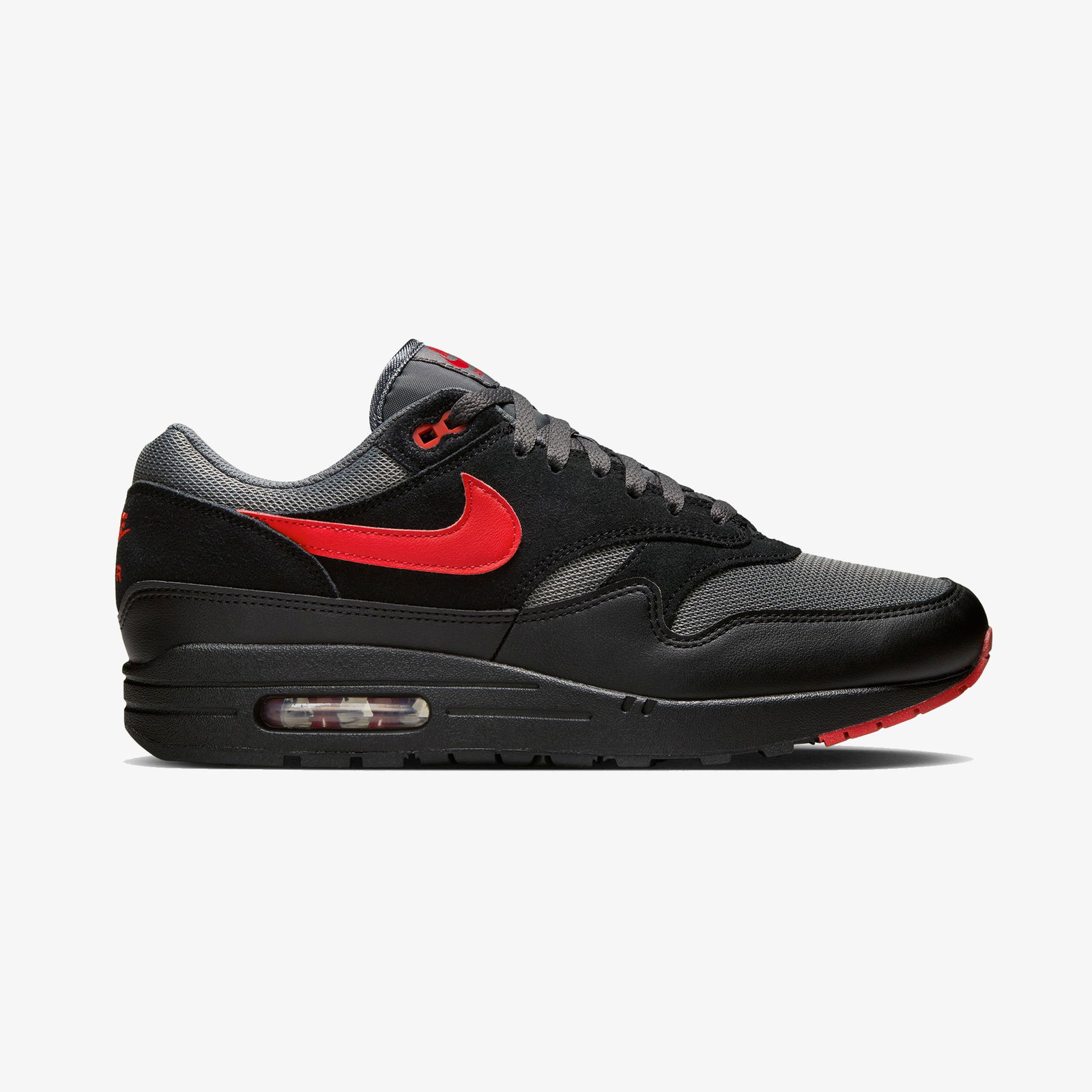 A88341Ab-2E76-4D1C-8471-4149F44Bcff4_Size2000X2000_Cropcenter Nike Air Max 1 Erkek Siyah Spor Ayakkabı