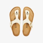 Birkenstock Gizeh Big Buckle Kadın Ekru Terlik