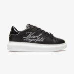 کفش کتانی مشکی مردانه کارل لاگرفلد - تصویر 14