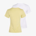 Calvin Klein 2-Pa Monologo Slim Kadın Yeşil T-Shirt