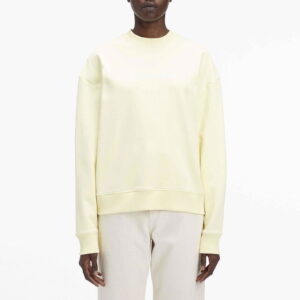 Calvin Klein Premium Essentials Kadın Sarı Sweatshirt