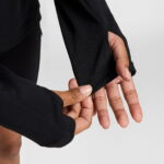 Nike Dri-Fit Pacer Kadın Siyah Uzun Kollu T-Shirt