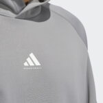 adidas Select Foundation Fleece Erkek Gri Basketbol Sweatshirt