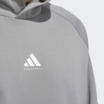 adidas Select Foundation Fleece Erkek Gri Basketbol Sweatshirt