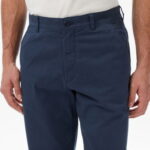 Calvin Klein Cotton Signature Slim Chino Erkek Mavi Pantolon