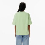 Calvin Klein Cooling Jersey Relaxed Kadın Yeşil T-Shirt