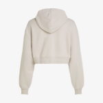 Calvin Klein Woven Label Kadın Bej Sweatshirt