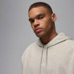 Jordan Dri-Fit Sport Crossover Fleece Erkek Gri Sweatshirt