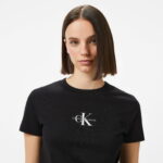 Calvin Klein Monologo Baby Kadın Siyah T-Shirt