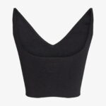 Calvin Klein Rayon Sweater Bralette Kadın Siyah Triko