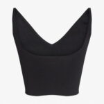 Calvin Klein Rayon Sweater Bralette Kadın Siyah Triko