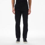 Calvin Klein Slim Cotton Stretch Chino Trouse Erkek Siyah Pantolon