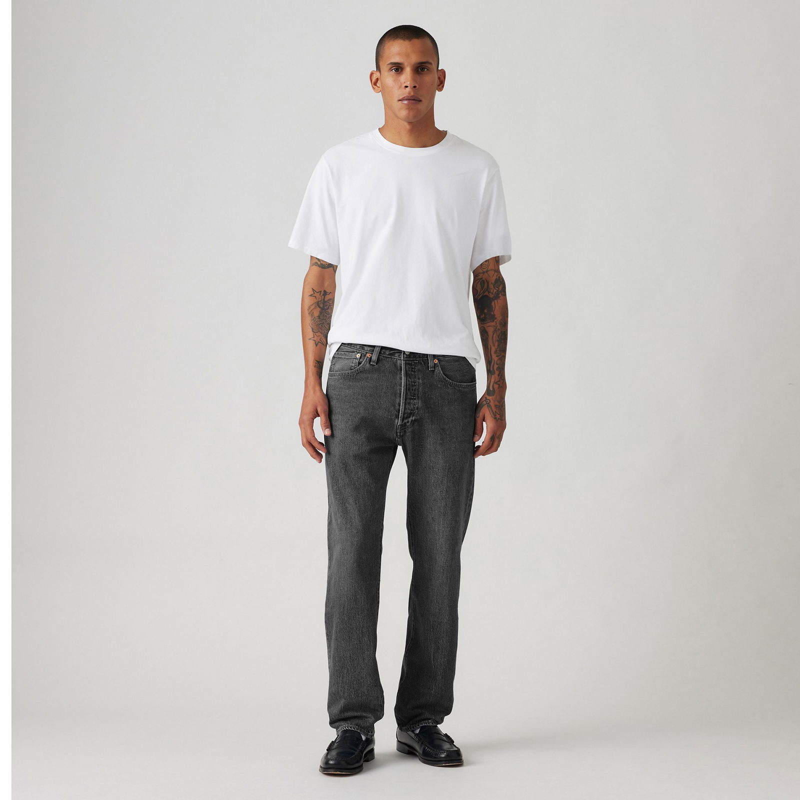 Bae3D245-8E54-4863-Aa5C-B95E014B5667_Size2000X2000_Cropcenter Levi'S 501 Original Crash Courses Erkek Siyah Jean