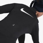 Nike Dri-Fit Tempo Swoosh Run Kadın Siyah T-Shirt