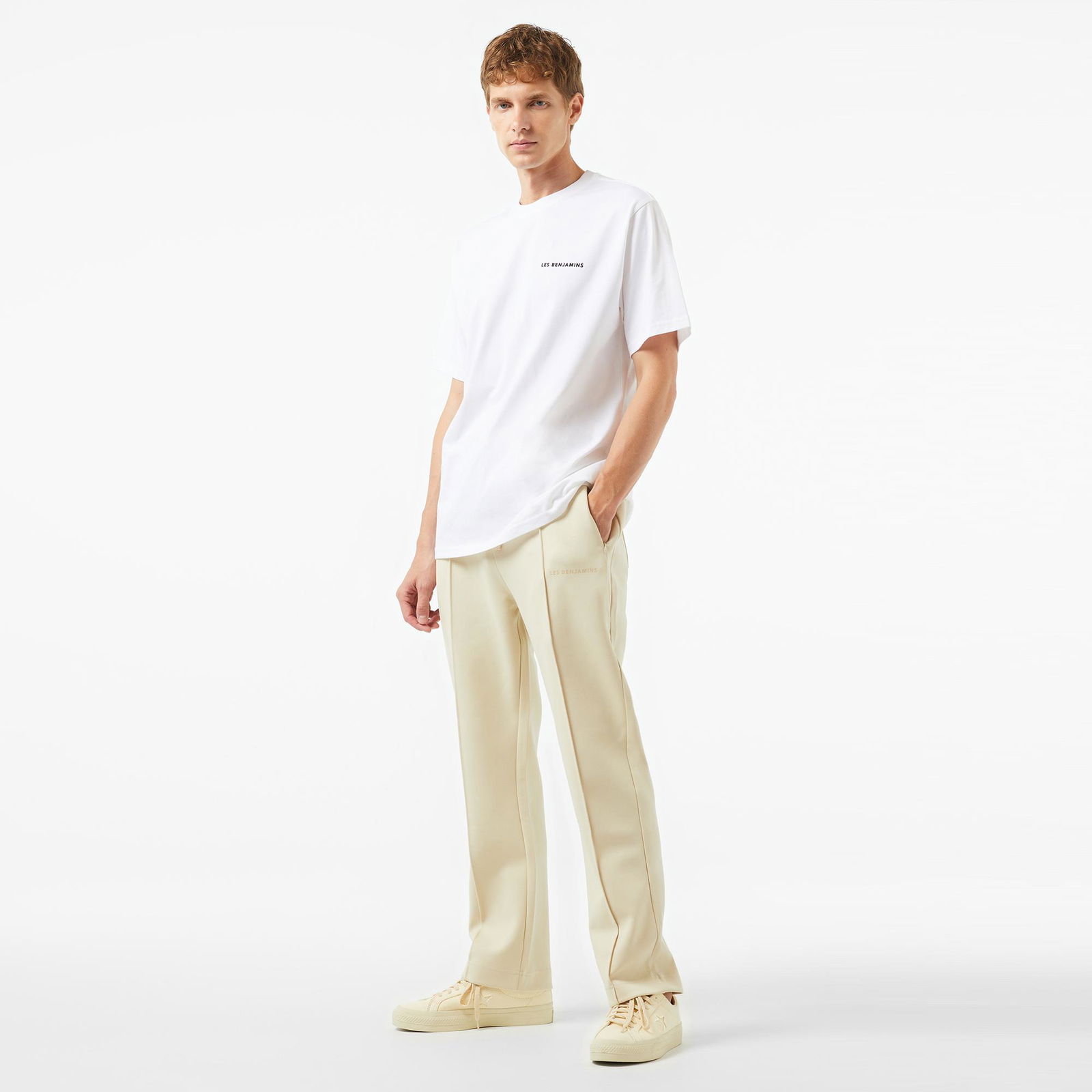 Bcbca3C7-40Cb-48Bf-A5E9-73Babaa8B515_Size2000X2000_Cropcenter Les Benjamins 408 Erkek Krem Rengi Eşofman Altı