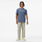 Calvin Klein Hero Logo Comfort Erkek Mavi T-Shirt