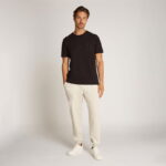 Tommy Hilfiger Essential Reg Fit Solid Erkek Siyah T-Shirt