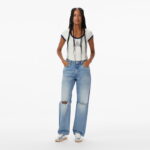 Calvin Klein Graphic Kadın Beyaz T-Shirt