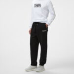 Karl Lagerfeld Erkek Siyah Eşofman Altı