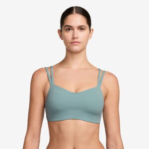 Nike Dri-Fit Zenvy Strappy Kadın Yeşil Bra