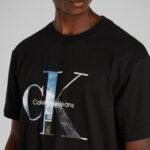 Calvin Klein Photo Monogram Erkek Siyah T-Shirt