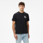 Calvin Klein Abstract Graphic Erkek Siyah T-Shirt