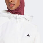 adidas Aeroready Game and Go Kadın Beyaz Günlük Ceket
