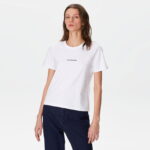 Les Benjamins Regular 402 Kadın Beyaz T-Shirt