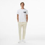 Calvin Klein Sport Logo Graphic Erkek Beyaz T-Shirt