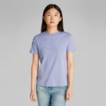 Calvin Klein Regular Kadın Mor T-Shirt