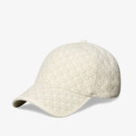 Calvin Klein Emblem Print Leather Patch  Kadın Haki Şapka