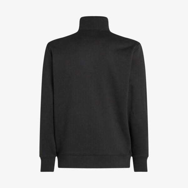 Calvin Klein Logo Tape Fermuarlı Erkek Siyah Sweatshirt