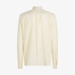 Tommy Hilfiger Flex Poplin Bold Stripe Erkek Sarı Gömlek