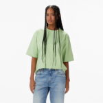 تی شرت سبز زنانه جرسی خنک کننده Calvin Klein - تصویر 12