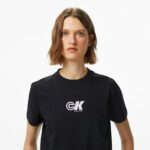 Calvin Klein Archive Logo Classic Kadın Siyah T-Shirt