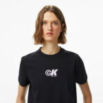 Calvin Klein Archive Logo Classic Kadın Siyah T-Shirt