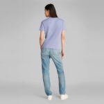 Calvin Klein Regular Kadın Mor T-Shirt