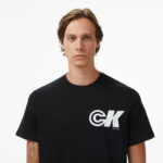 Calvin Klein Sport Logo Graphic Erkek Siyah T-Shirt