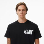 Calvin Klein Sport Logo Graphic Erkek Siyah T-Shirt