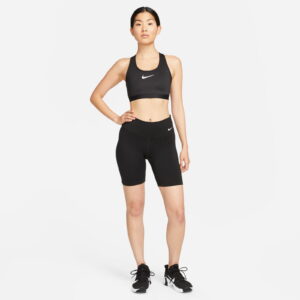 Nike Dri-FIT Swoosh High Support Kadın Siyah Bra