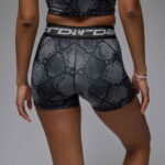 Jordan Sport Snake All Over Print Kadın Siyah Tayt