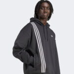 adidas Front St  Hd Erkek Siyah Sweatshirt