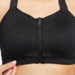 Nike Dri-Fit Alpha Zip-Front Kadın Siyah Bra