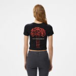 Les Benjamins 027 Kadın Siyah T-Shirt