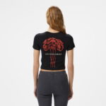 Les Benjamins 027 Kadın Siyah T-Shirt