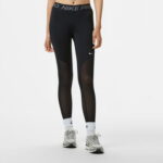 Nike Pro Dri-Fit Mid-Rise Kadın Siyah Tayt