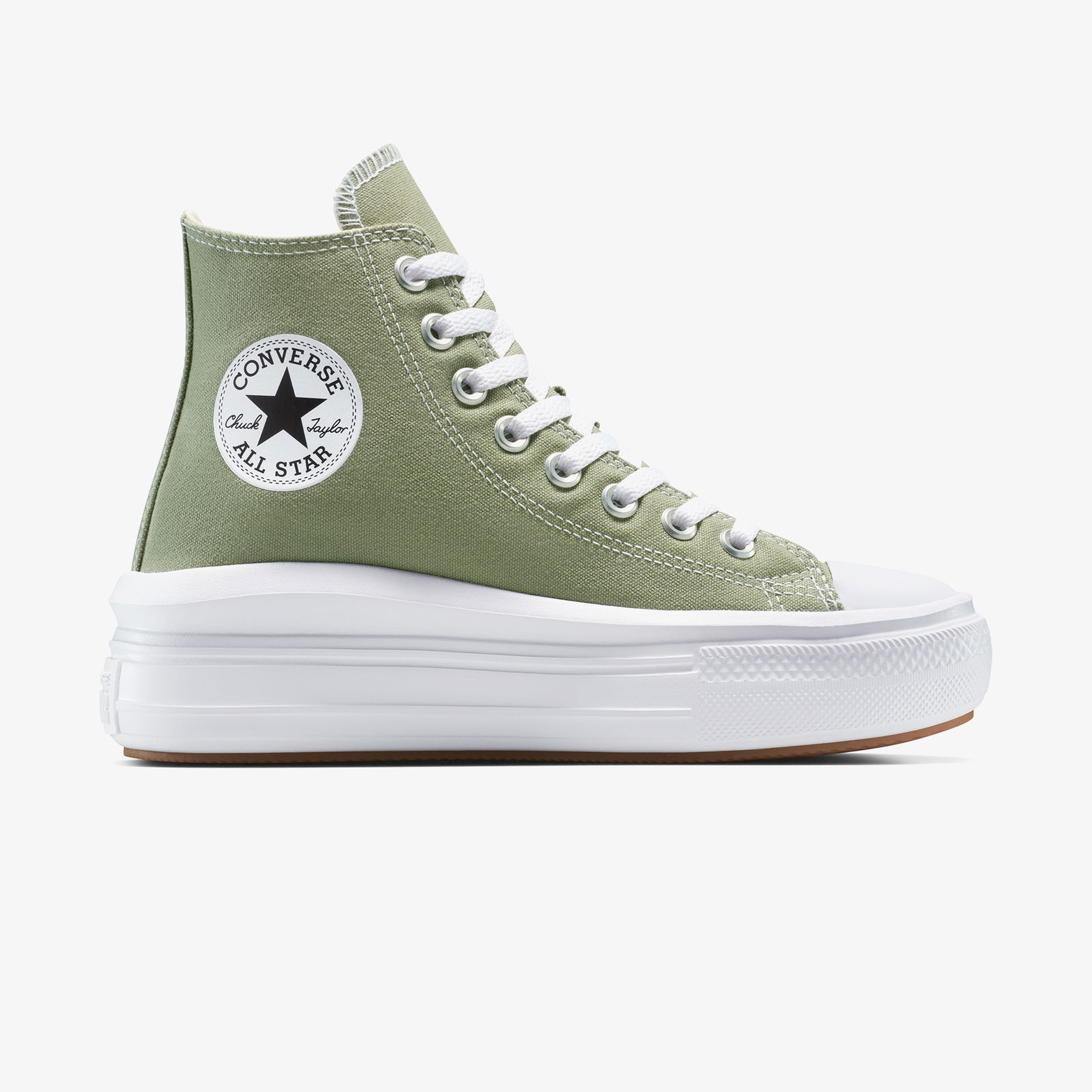 E261Cd8A-32C3-49F0-85Bf-E7091F7C0D21_Size2000X2000_Cropcenter Converse Chuck Taylor All Star Move Platform Kadın Haki Sneaker