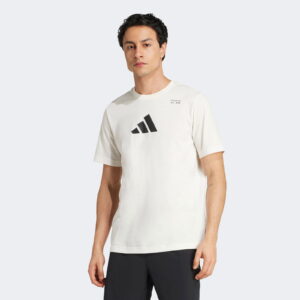 adidas Climacool Category Training Graphic Erkek Beyaz Antrenman T-Shirt