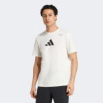 adidas Climacool Category Training Graphic Erkek Beyaz Antrenman T-Shirt
