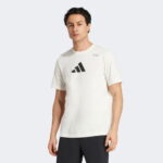 adidas Climacool Category Training Graphic Erkek Beyaz Antrenman T-Shirt
